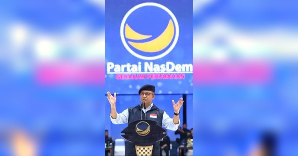 Surya Paloh Bertemu Jokowi, Anies: Memang Perlu Makin Banyak Komunikasi Terbuka