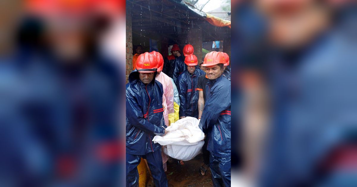 FOTO: Parahnya Bencana Longsor di Pegunungan India, 16 Tewas dan Ratusan Orang Tertimbun