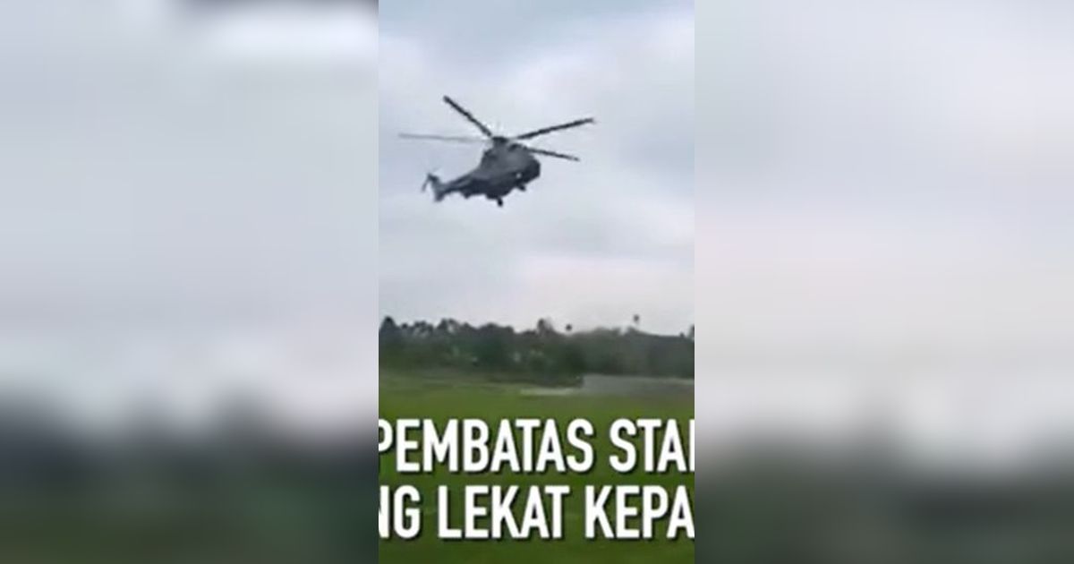 Istana Respons Viral Tembok Pembatas Senilai Rp700 Juta di Kepahiang Roboh Karena Angin Helikopter Kepresidenan