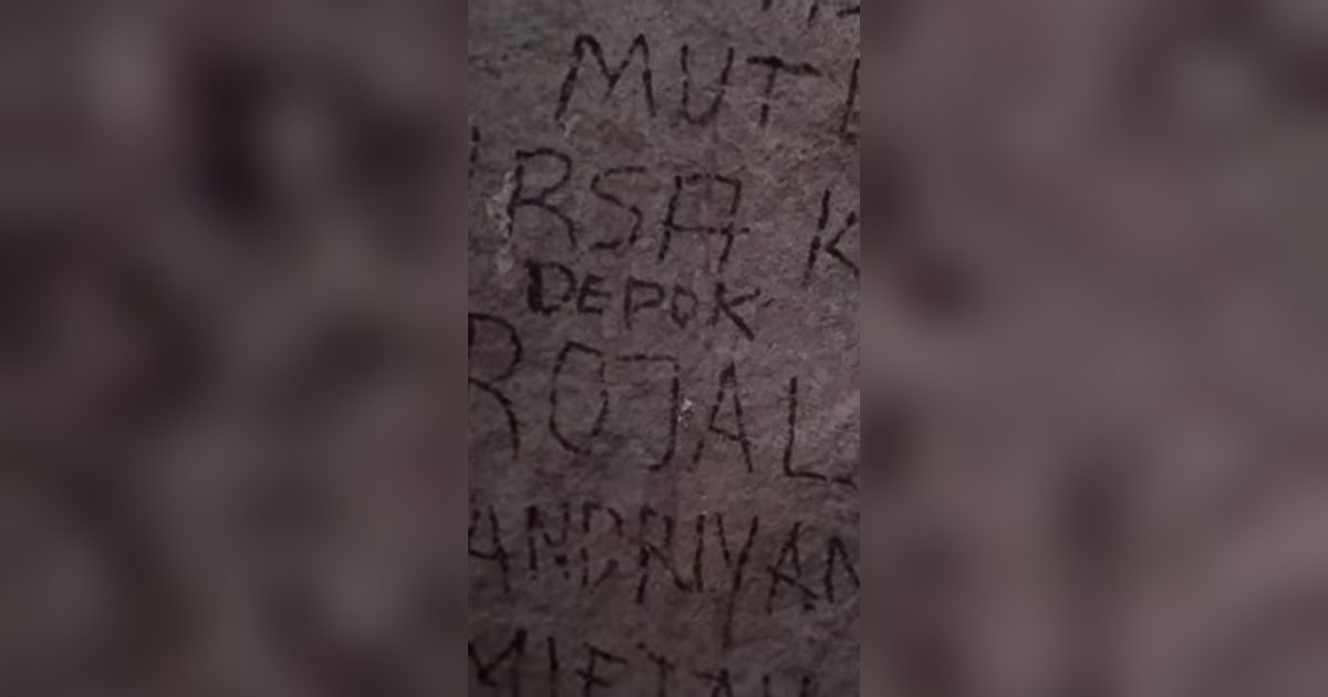 Viral Aksi Vandalisme Bertuliskan 'Depok' di Gua Hira, Ini Reaksi Wali Kota Idris