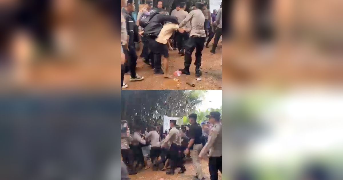 Viral Polisi Tangkap dan Seret Pendemo di Muaro Jambi, Ini Penjelasan Polda Jambi