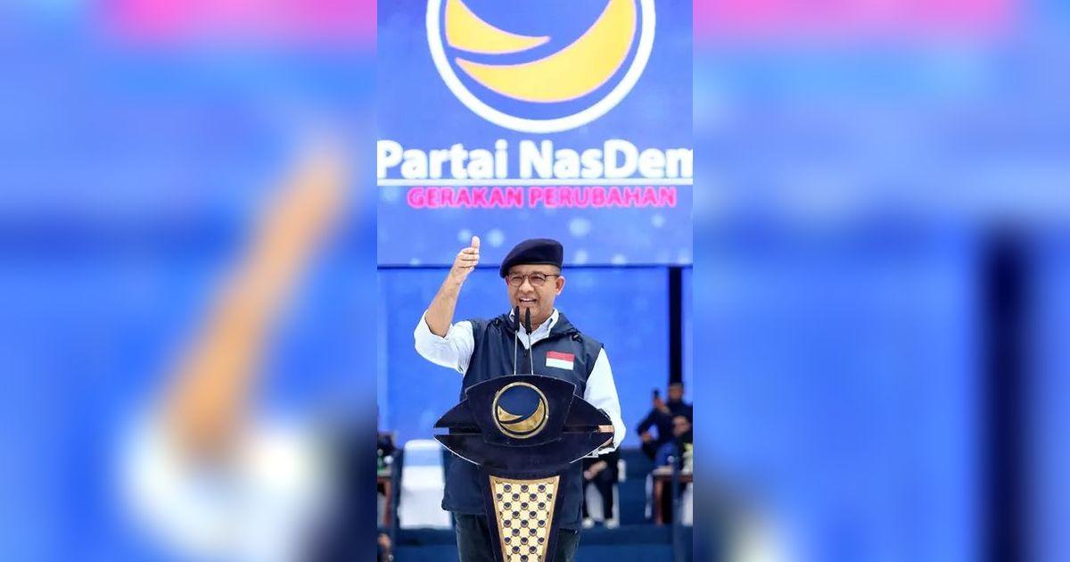 Reaksi Anies Saat Ditanya Sindiran Nasdem Soal Silat Lidah: Enggak Ada Tanggapan