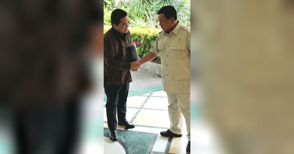 Survei Indikator: Prabowo-Erick Unggul Tipis dari Ganjar-Sandiaga