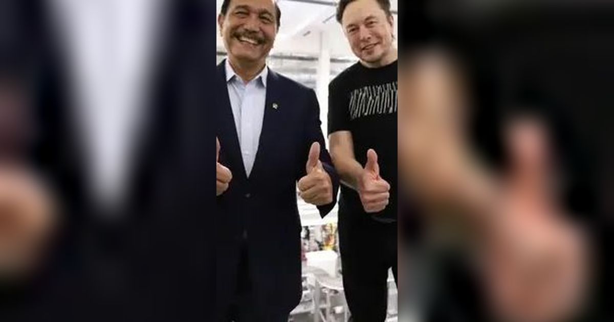 Luhut akan Temui Elon Musk Bulan Depan, Tesla Segera Investasi di Indonesia?
