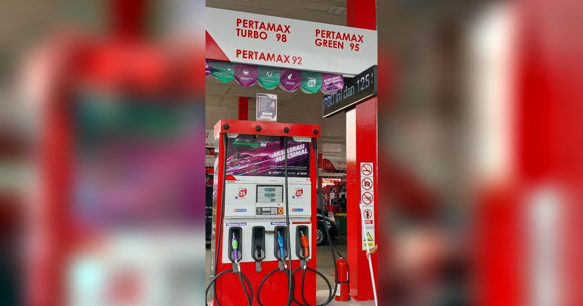 Pertamax Green 95 Resmi Dijual di Jakarta dan Surabaya, Harganya Rp13.500 per Liter