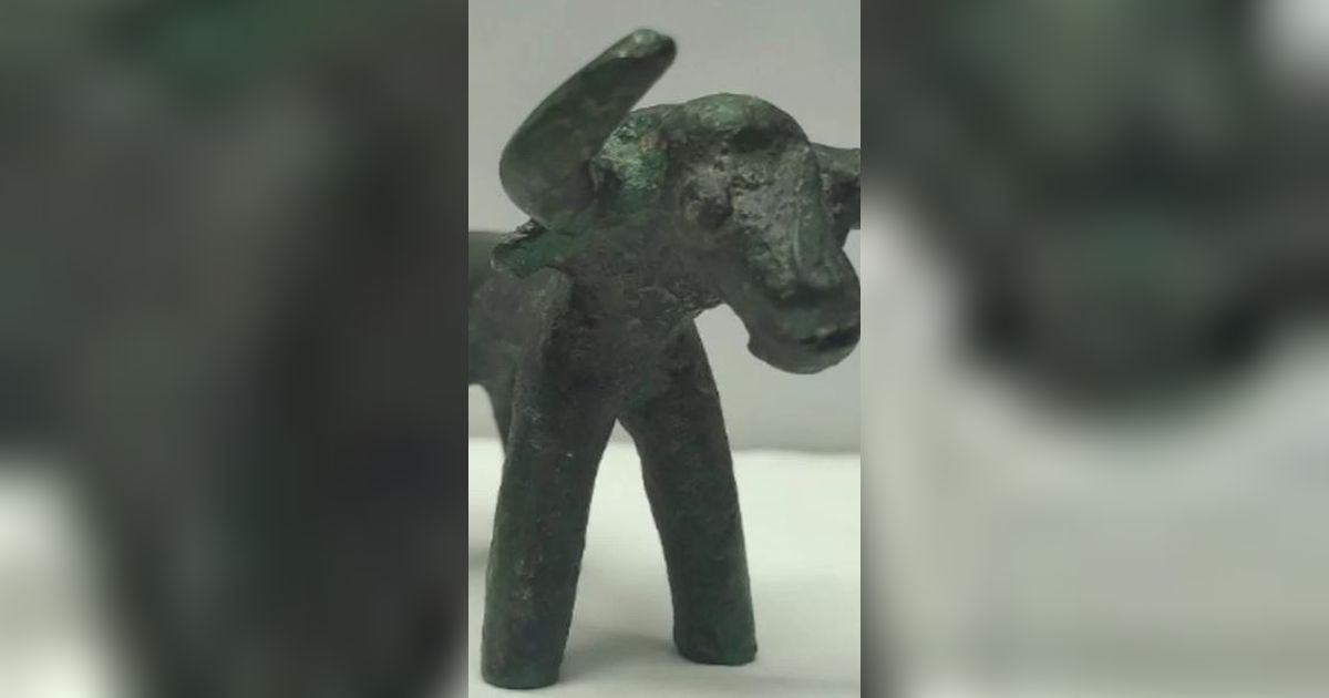 Patung Banteng Berusia 2500 Tahun Tiba-Tiba Muncul Setelah Hujan Deras, Arkeolog Ungkap Fungsinya