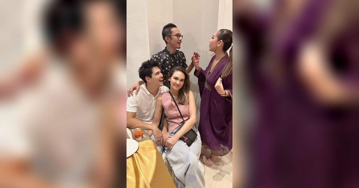 So Sweet Banget, Momen Romantis Maxime Bouttier Gemas Cubit Pipi Luna Maya saat Makan