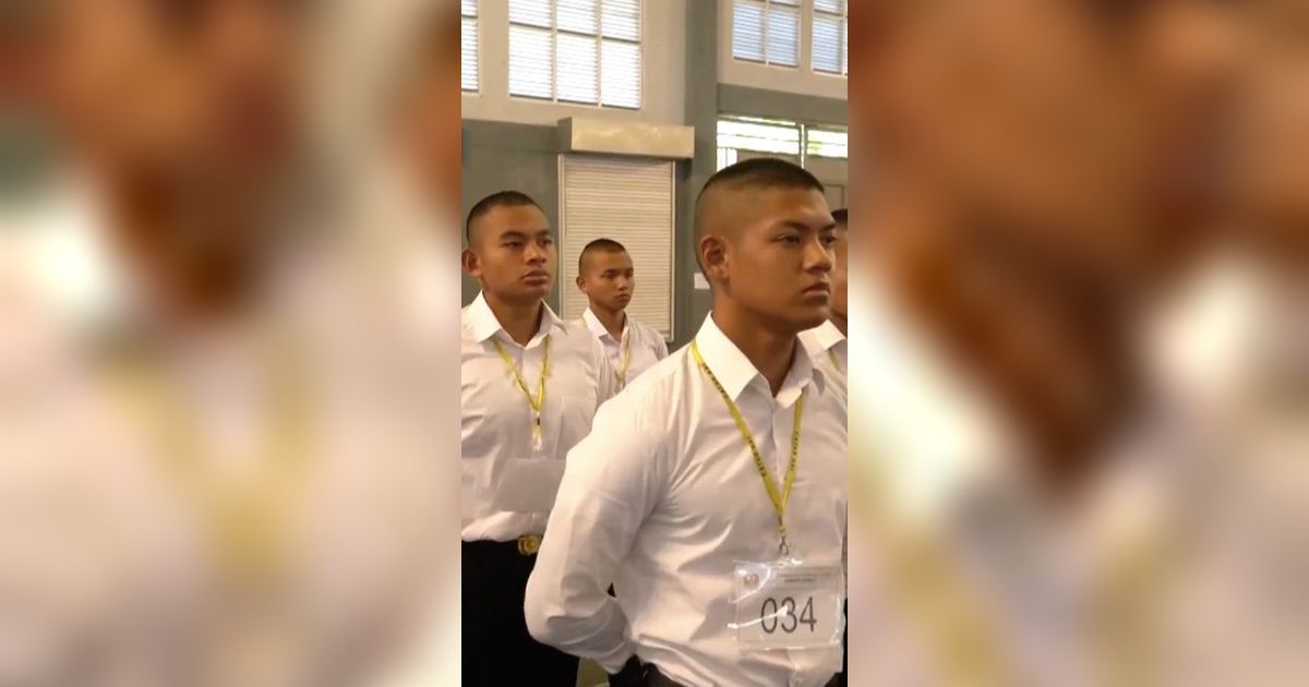 Wajah Tegang Calon Taruna Angkatan Laut Dihampiri Jenderal Bintang 4 TNI