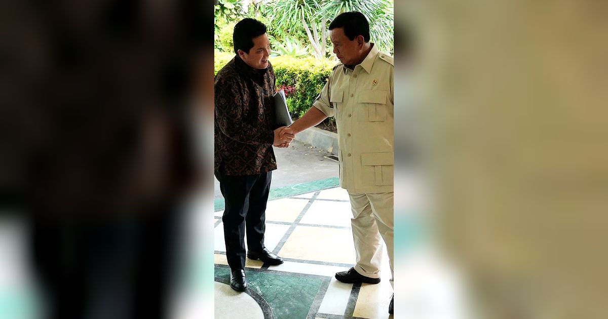 VIDEO: Jelang Pendaftaran KPU, Capres Prabowo dan Erick Thohir Makin Mesra