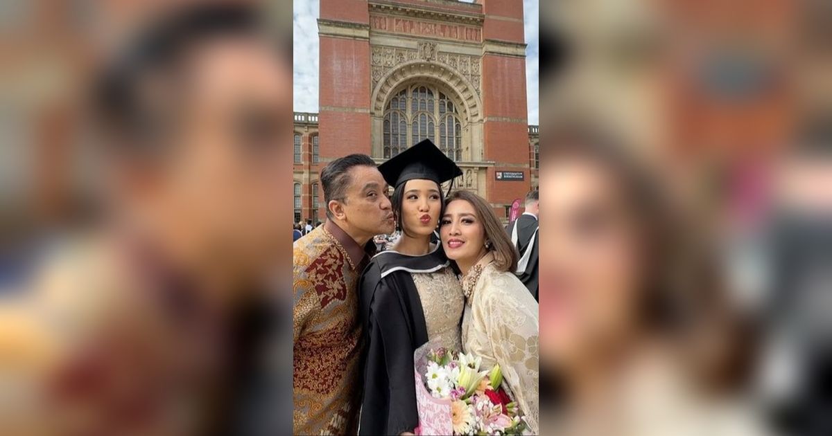 Potret Alifiya Anak Dede Yusuf Wisuda di Kampus Inggris, Cantik dan Anggun Pakai Kebaya