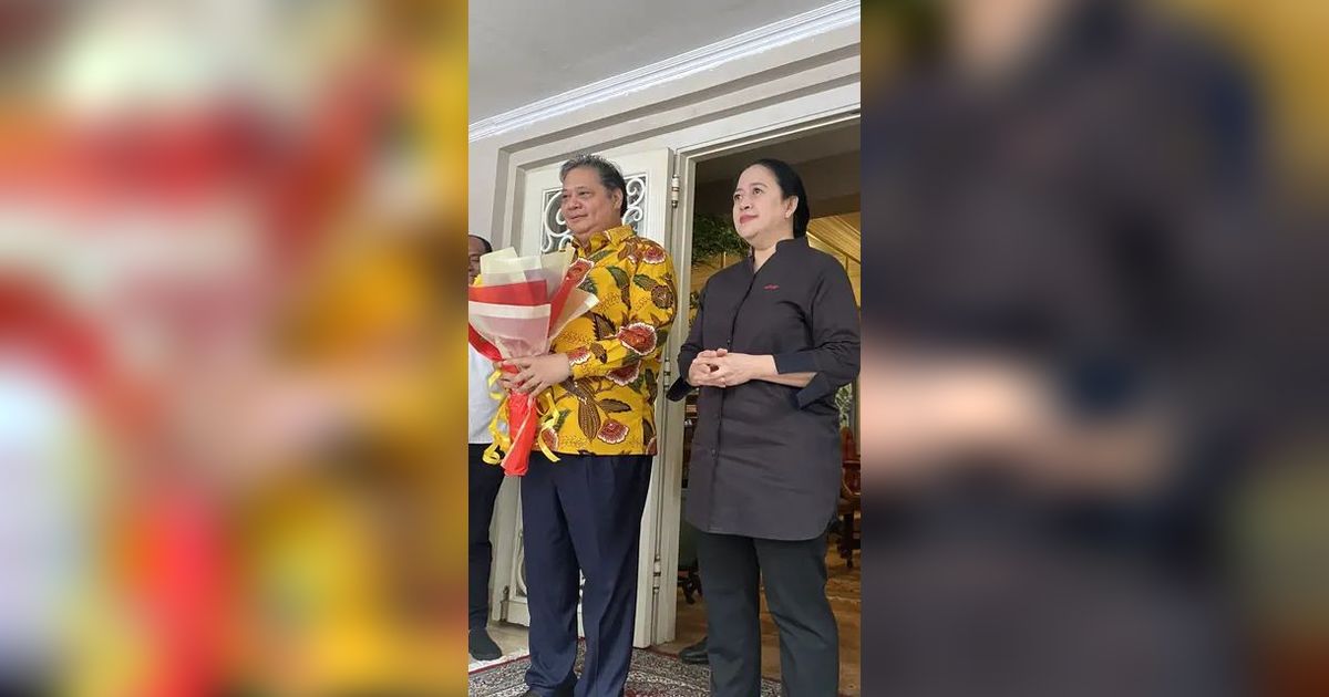 Airlangga Akui Jokowi Tahu Soal Pertemuan dengan Puan Maharani