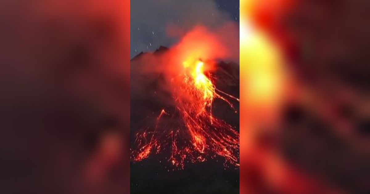 Gunung Merapi Luncurkan Awan Panas Guguran Sejauh 1,5 Km