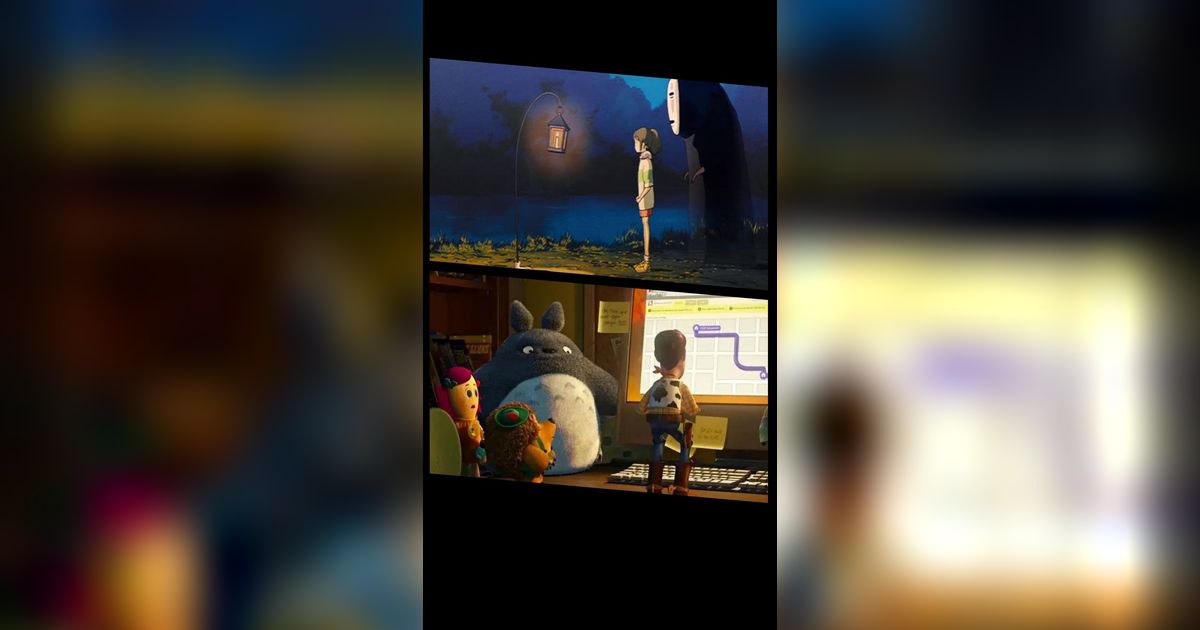 Ada Crossover Ghibli-Pixar di Toy Story dan Spirited Away, Bagaimana Ceritanya?