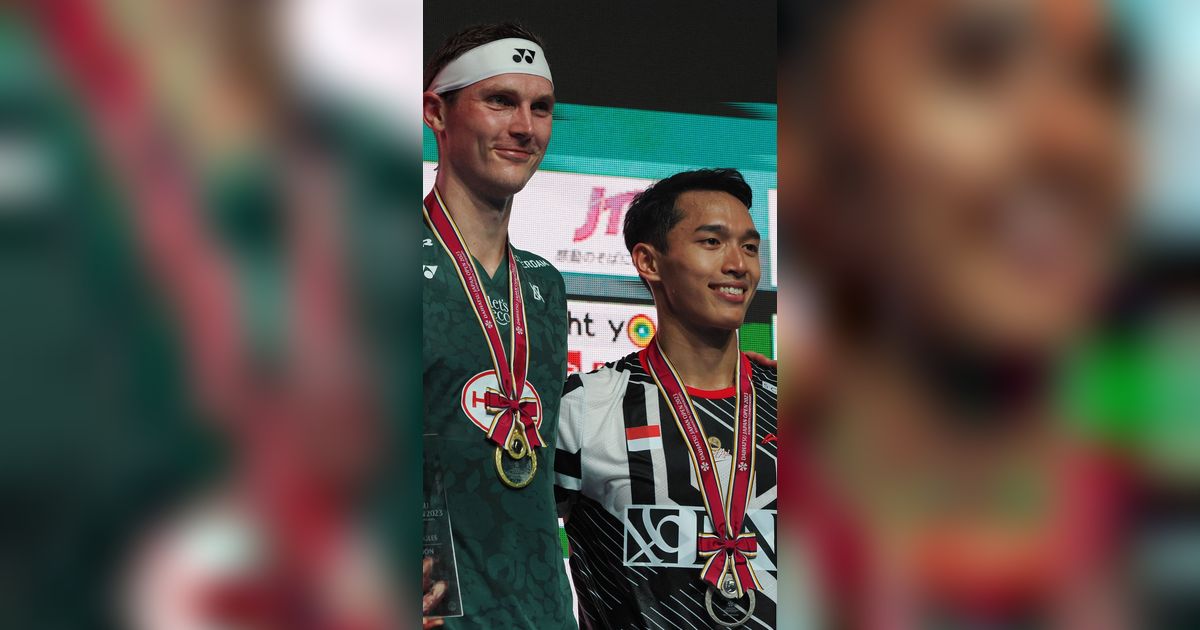 FOTO: Hasil Final Japan Open 2023: Peringkat Satu Dunia Viktor Axelsen Kalahkan Jonatan Christie Dua Set Langsung