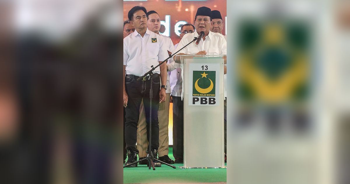 FOTO: Momen Partai Bulan Bintang Deklarasi Mendukung Prabowo Subianto Capres 2024