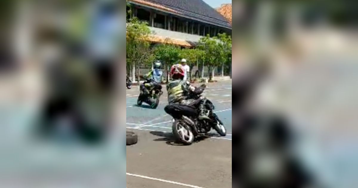 Sekolah Izinkan Ekstrakulikuler Road Race, Siswa Balapan di Lapangan