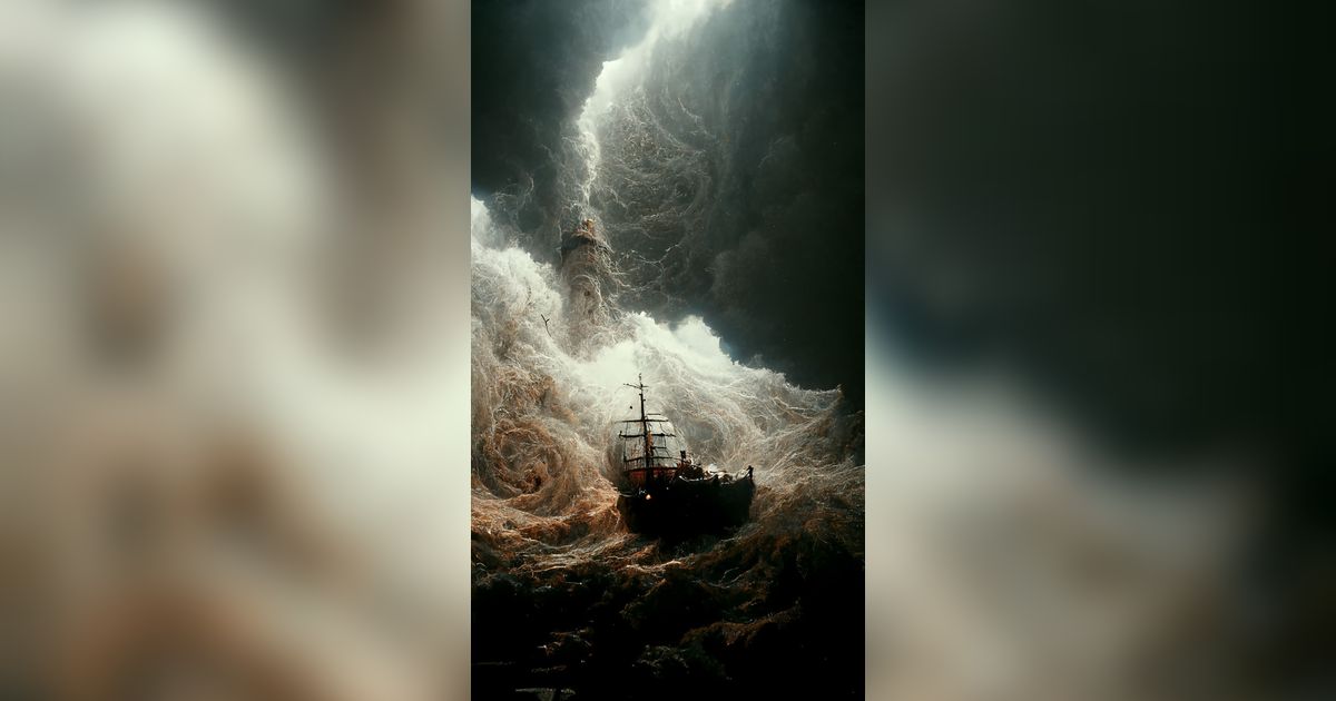 Misteri Zona Kematian di Laut, Pusaran Raksasa Berdiameter 160 Km