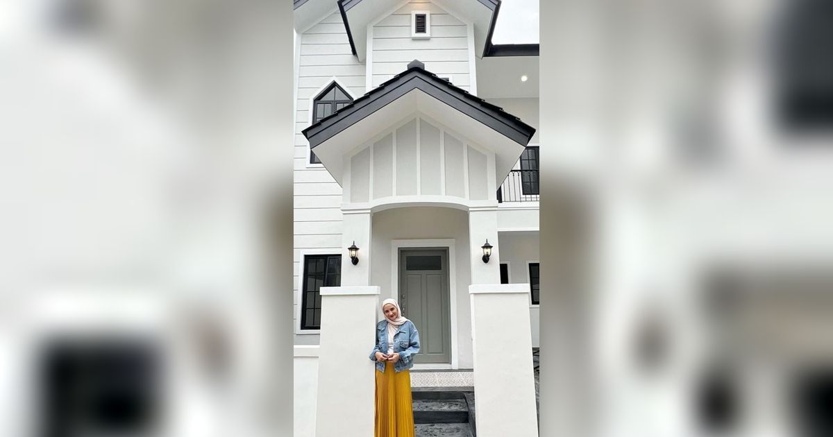 Estetik Bergaya ala Amerika, Potret Rumah Baru Nathalie Sarah Hasil Desain Bareng Suami