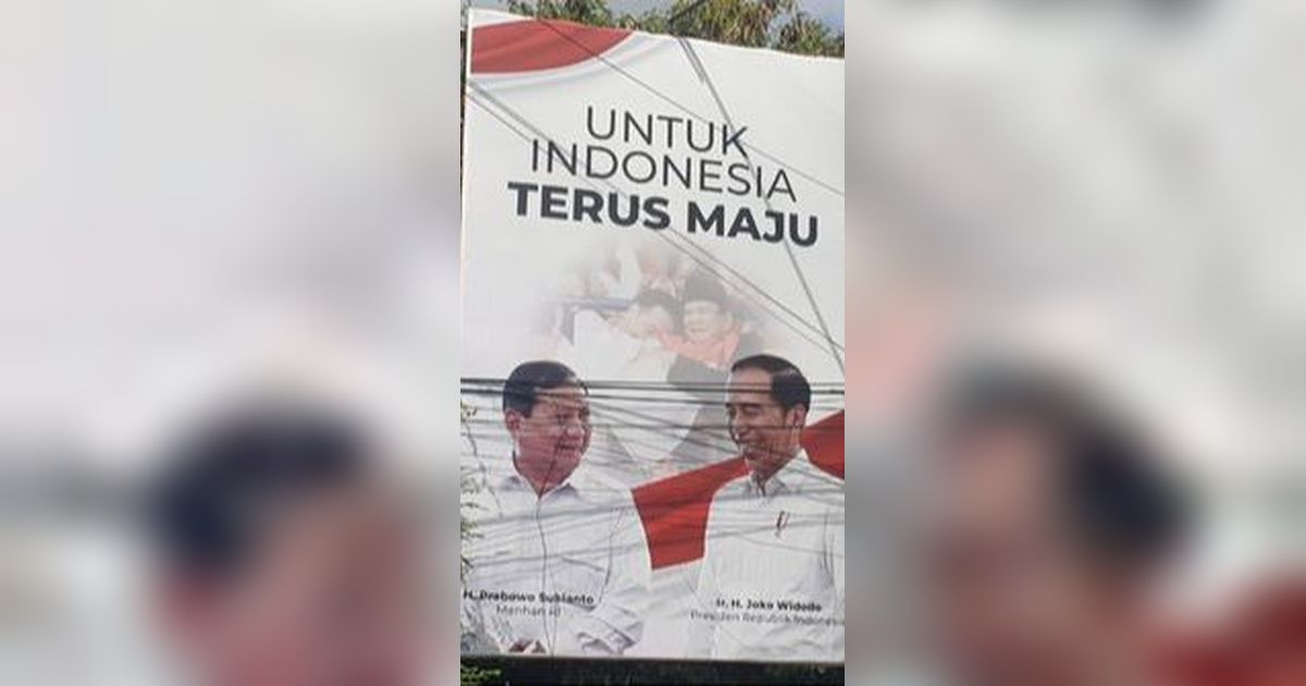 Reaksi PDIP soal Baliho Jokowi-Prabowo Bertebaran