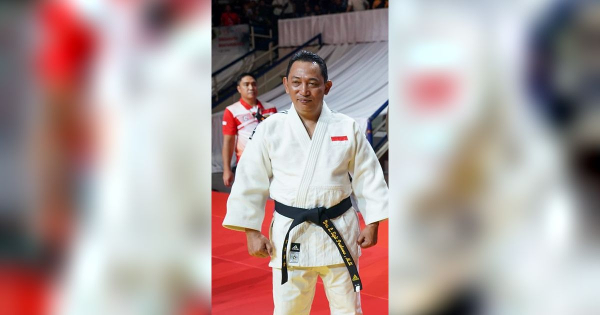 Gagah Perkasa, Kapolri Jenderal Sigit Banting Atlet Judo Dua Kali hingga Keok