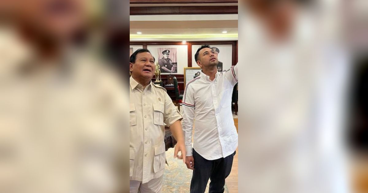 Momen Satu Meja Prabowo dan Raffi Ahmad, Netizen: Capres yang Didukung Bos RANS Pasti Berhasil