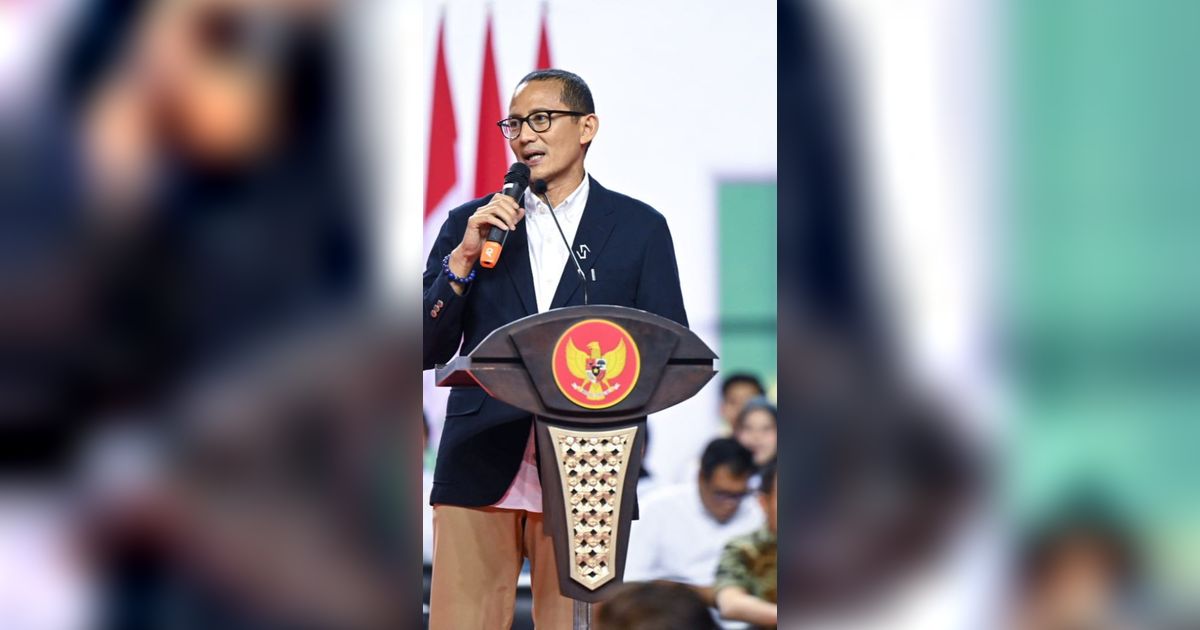 Sandiaga Harap Generasi Milenial Dapat Membuat Peluang Usaha