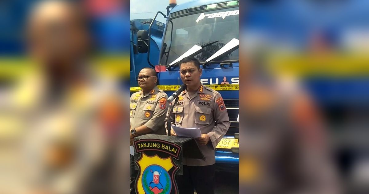 71 Ton BBM Ilegal Disita dari Empat Lokasi di Tanjungbalai, 9 Orang Ditangkap