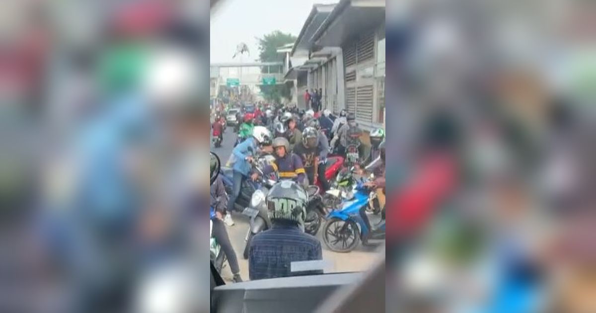 Viral  Puluhan Pemotor Terobos Jalur Transjakarta di Jatinegara, Begini Sanksi dari Polisi