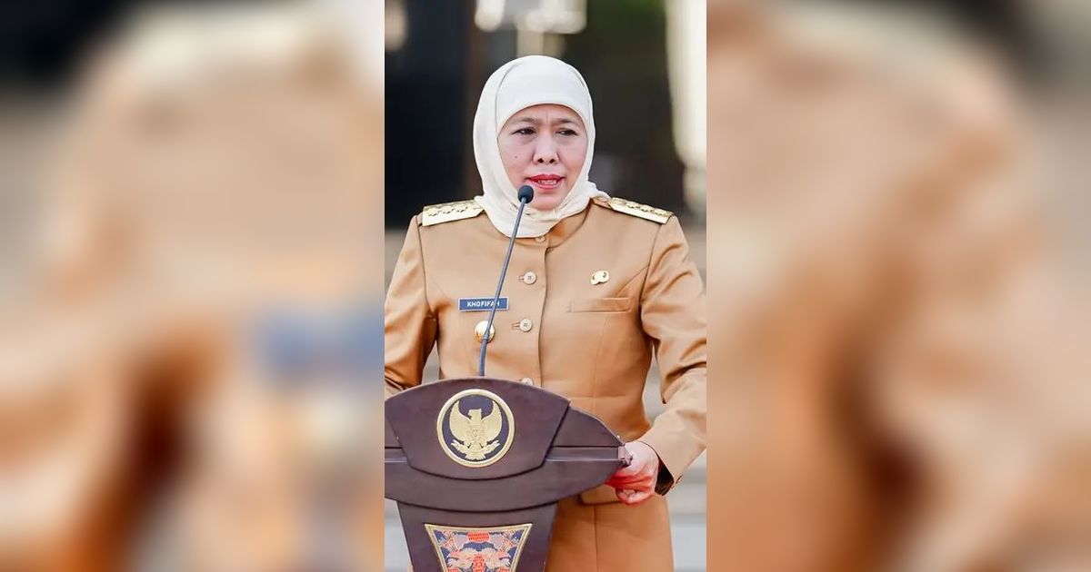 Sedang Ramai Isu Jadi Cawapres Anies, Khofifah Temui Jokowi di Istana