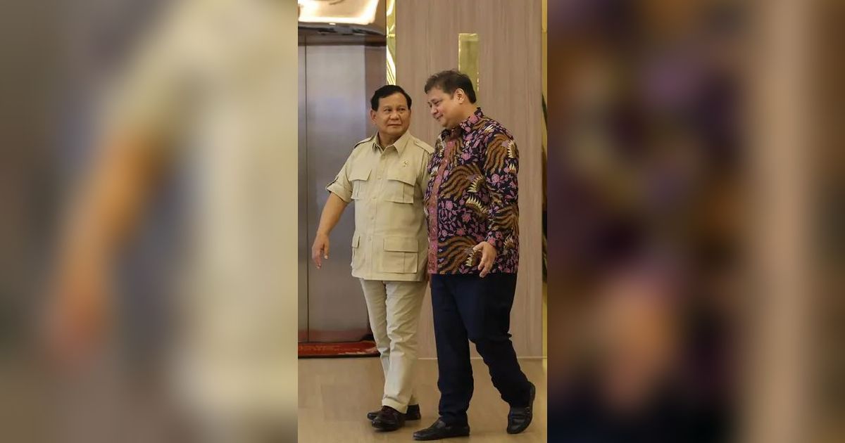 Hashim Ungkap Airlangga Temui Prabowo: Mau Dukung, Seizin dan Restu Jokowi