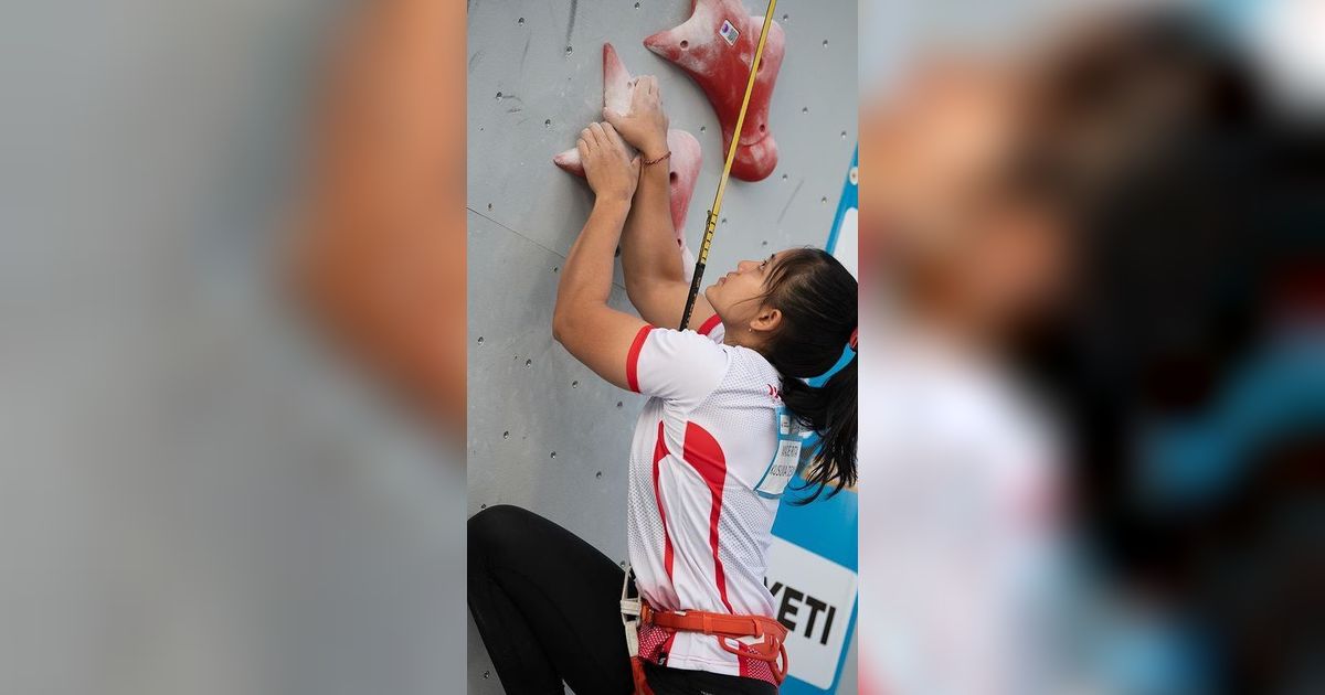 Jadi Orang ke 2 yang Lolos ke Olimpiade Paris 2024, Ini Sosok Desak Made Rita Kusuma Dewi Atlet Panjat Tebing