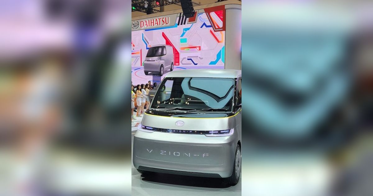 Mobil Listrik Konsep nan Futuristik Mejeng di Booth Daihatsu GIIAS 2023