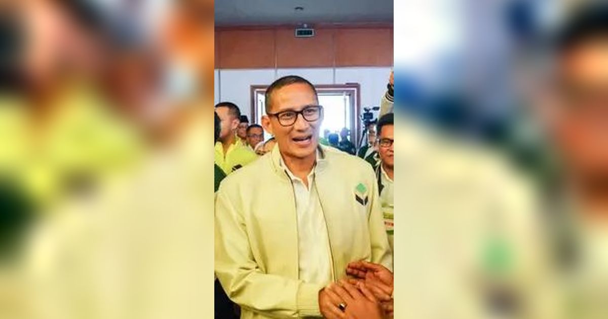 VIDEO: Sandiaga Uno Santai Jawab Isu Perpecahan PPP, 