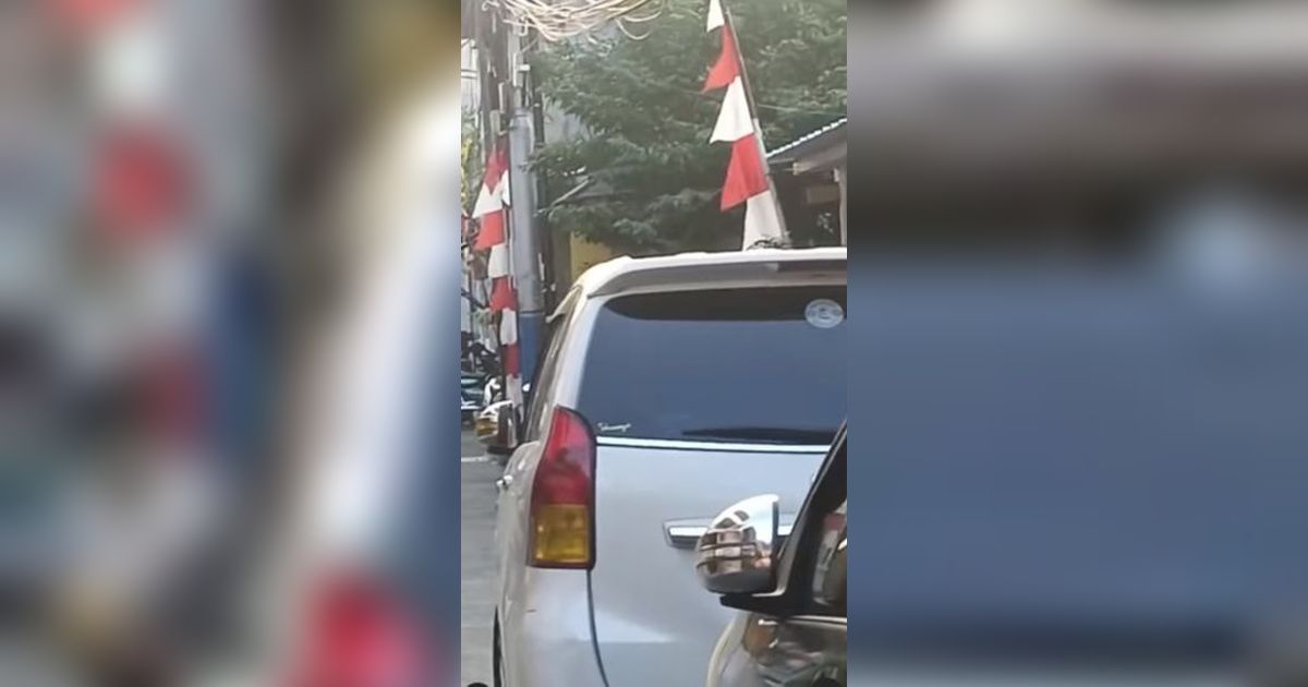 Wanita Ini 'Sarkasme' Viralkan Banyak Mobil Parkir di Pinggiran Jalan Sempit, ada Banner Menyindir Isinya begitu Menohok