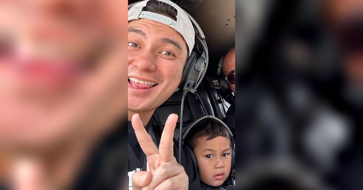 Momen Baim Wong Ajak Kiano Naik Helikopter, Ekspresinya Malah Bikin Salfok