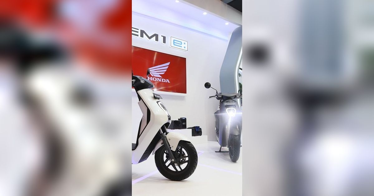 Pecah Telur, Honda Pasarkan Motor Listrik EM1 :e Rp 40 Jutaan di GIIAS 2023