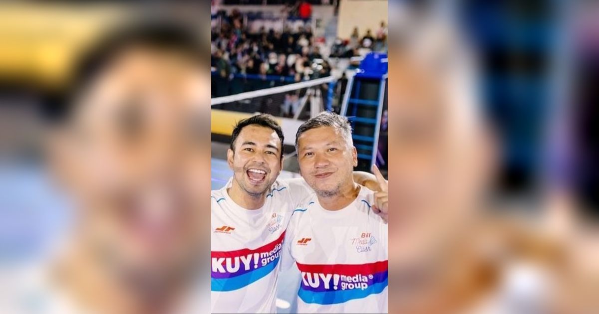 Potret Kemenangan Raffi Ahmad dan Gading Marten  di Pertandingan Bulutangkis, Sukses Kalahkah Verrell Bramasta & El Rumi