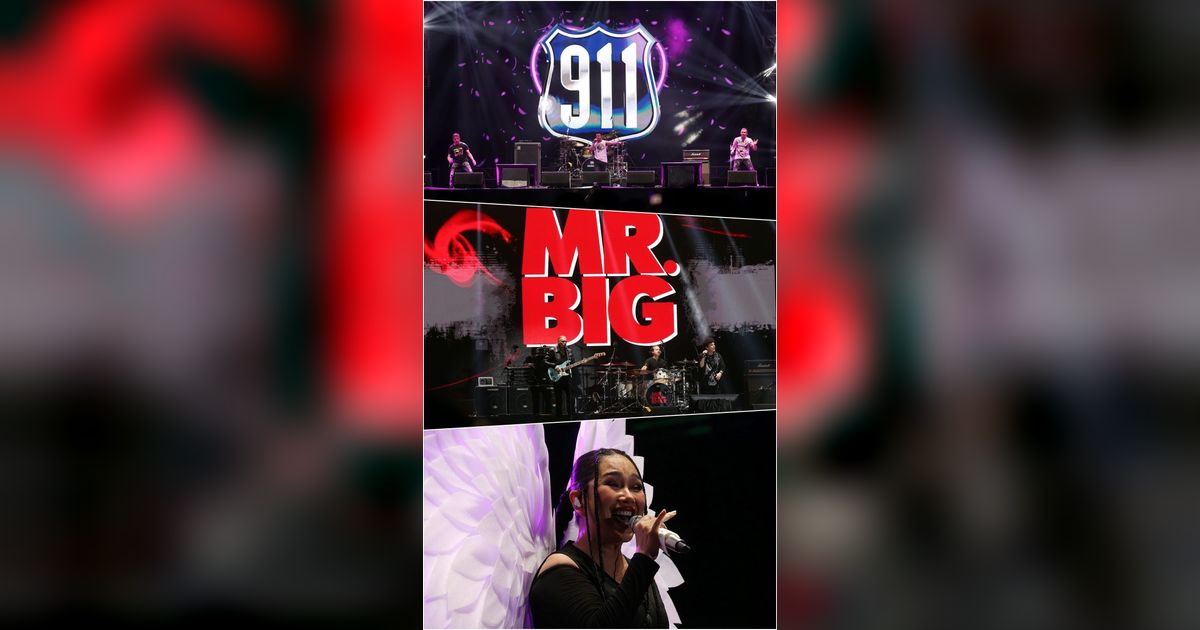 FOTO: Kemeriahan The 90's Festival 2023, Penampilan 911, Mr.Big hingga Titi DJ Menghipnotis Penonton