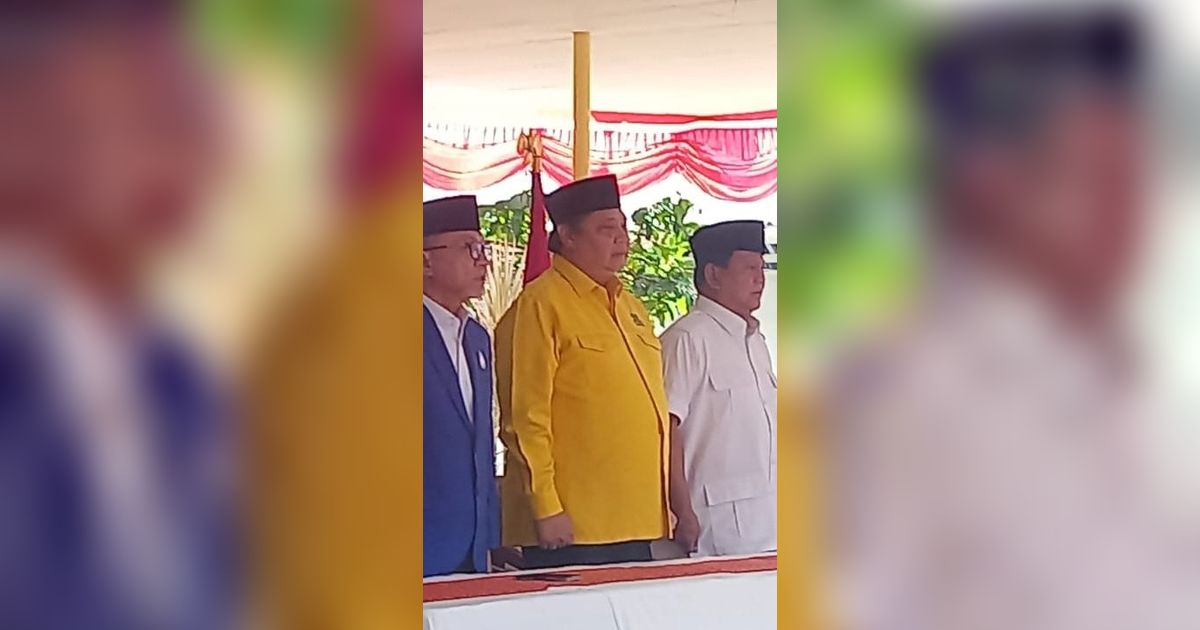 Golkar dan PAN Deklarasi Dukung Prabowo Capres 2024