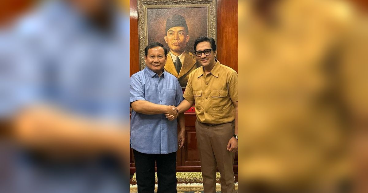 Momen Andre Taulany Bertemu Prabowo Subianto: Next Bisa Nih Kita Bikin Band Bareng