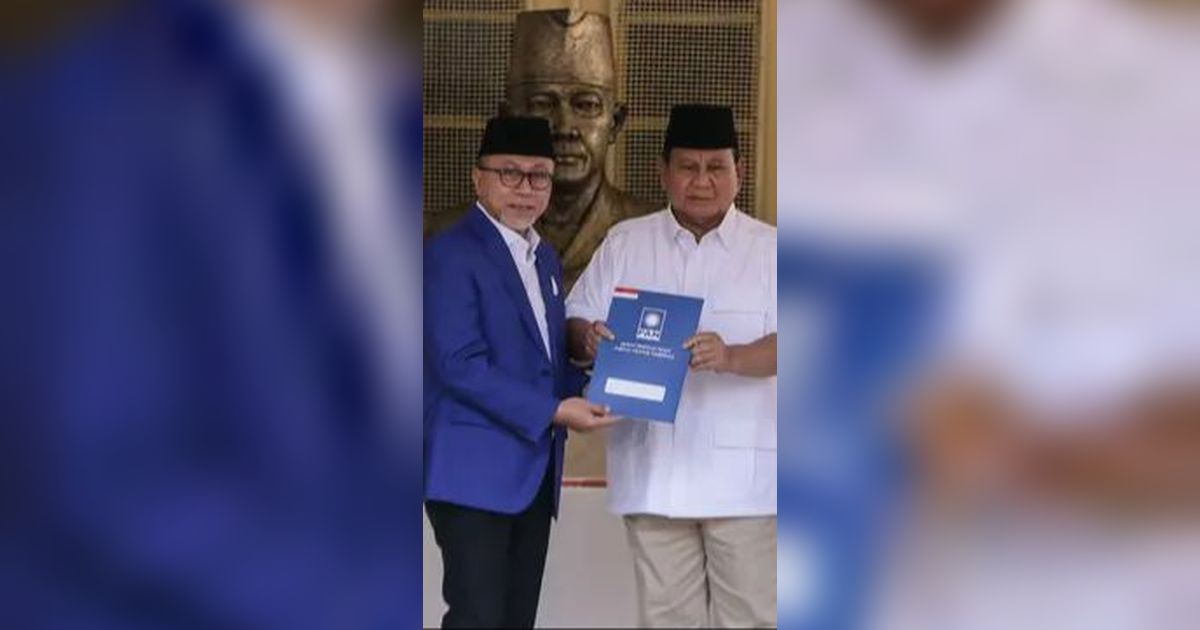 PAN Dukung Prabowo Capres, Zulhas: Tidak Ada Arahan Jokowi