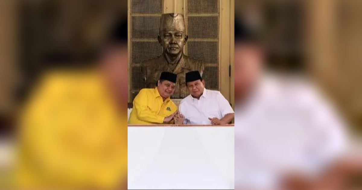 Didukung Golkar dan PAN, Prabowo: Kita Bagian Tim Jokowi