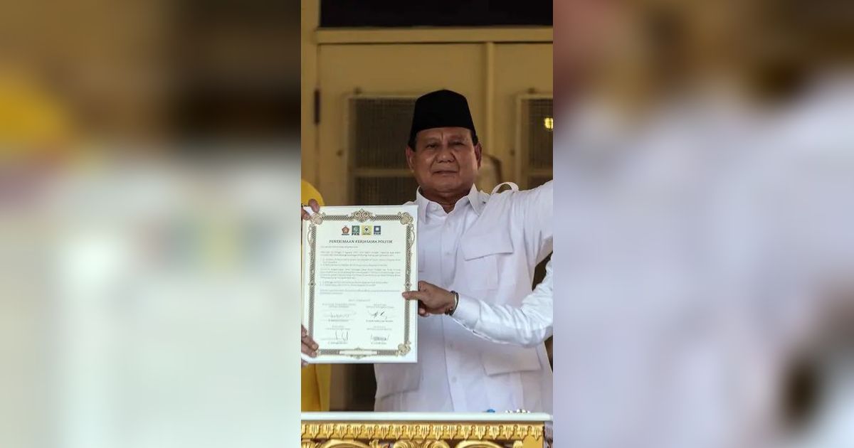 Pernyataan Lengkap Prabowo Usai Golkar dan PAN Gabung Koalisi