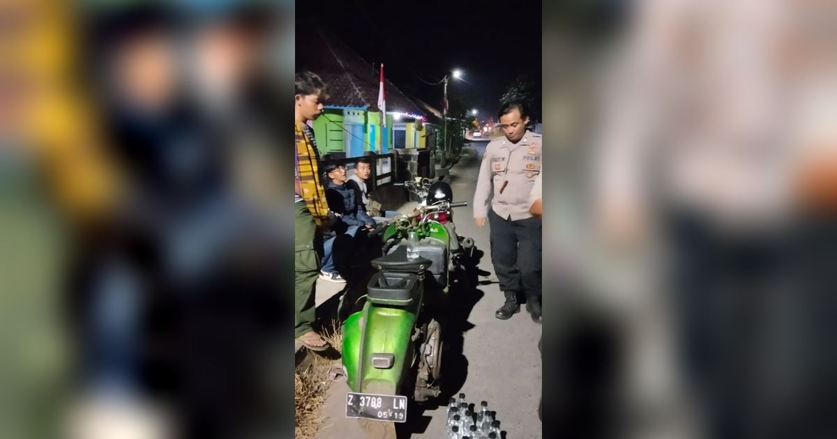 Modus Baru, Penjual Miras Pakai Vespa Keliling Bikin Resah Warga Tasikmalaya