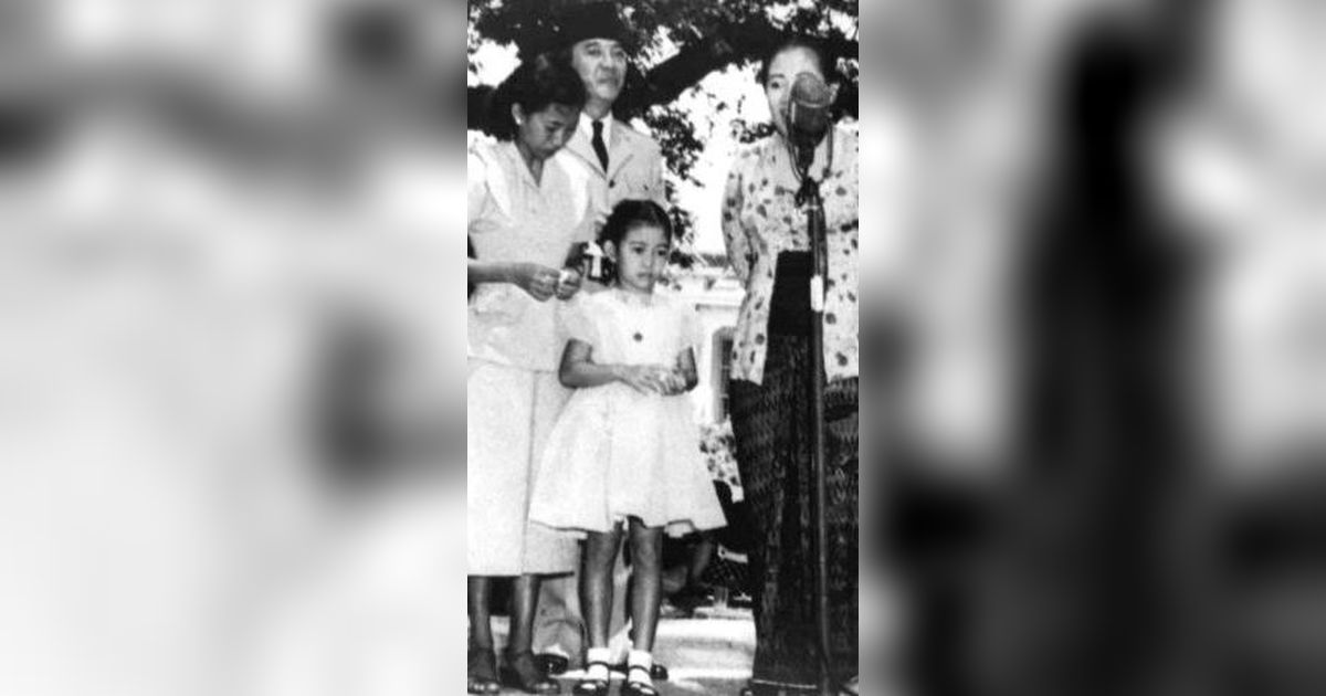 Potret Lawas Megawati Soekarnoputri Masih Anak-anak, Rayakan Ultah ke-7