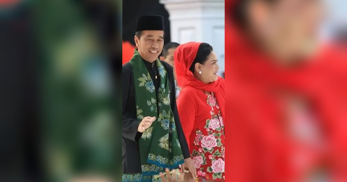 VIDEO: Cium Tangan Jokowi, Wajah Iriana Tersipu Raih Penghargaan di Istana