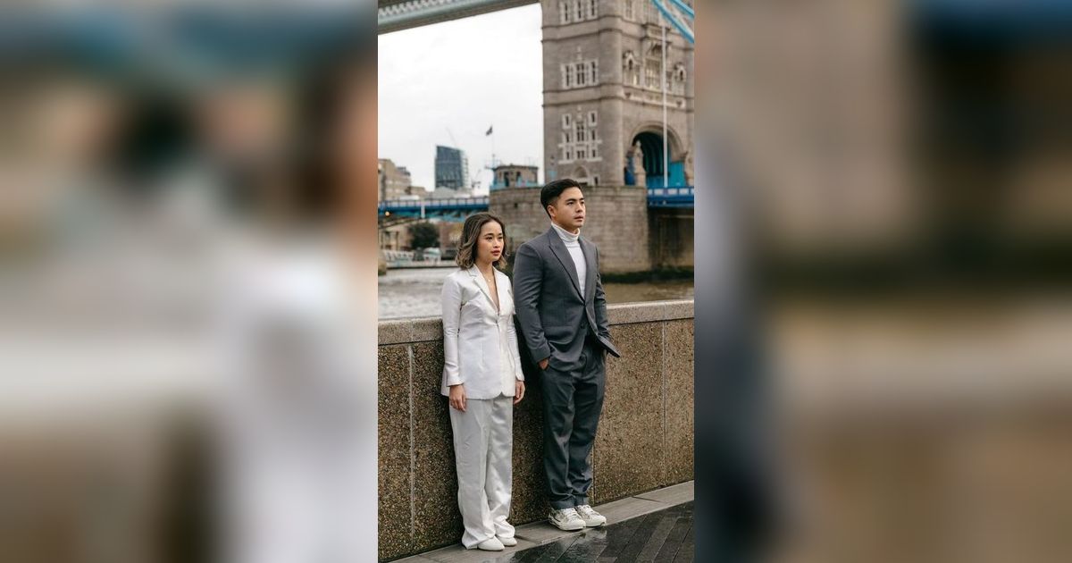 Pacaran Selama 11 Tahun, Akhirnya Tunangan! Lihat Foto Prewed Gritte Agatha dan Calon Suaminya di London