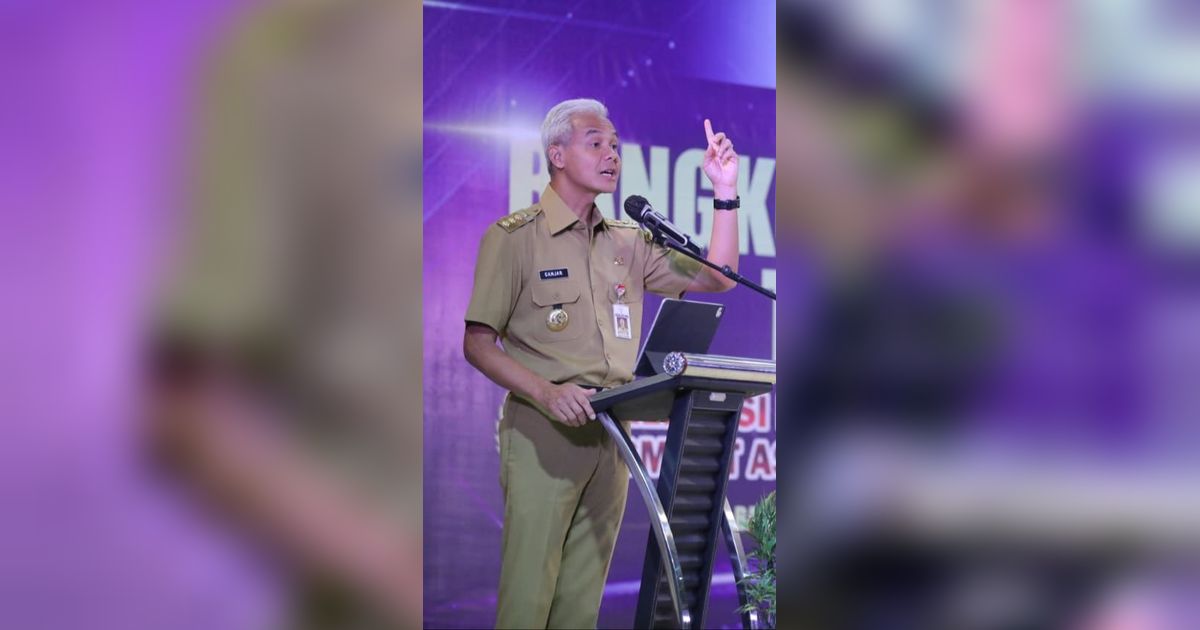 Smart Birokrasi Ganjar di Jateng Jadi Contoh Provinsi Lain