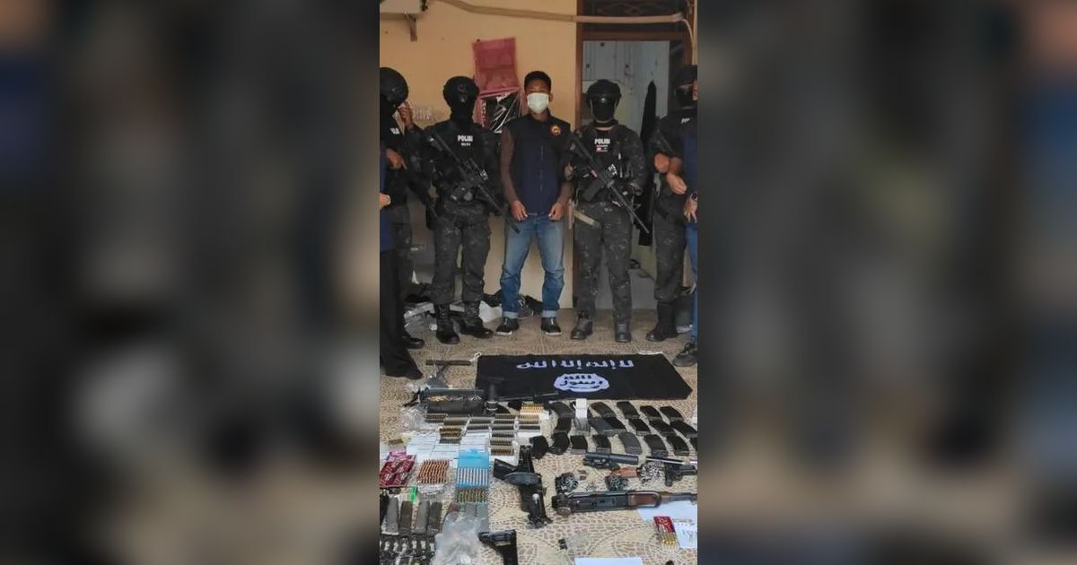 Pegawai BUMN Tersangka Teroris di Bekasi Modifikasi Airsoft Gun jadi Senjata Api