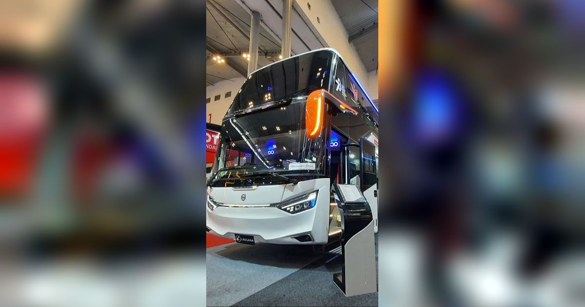 Hai Bus Mania, Ini Bus Mewah Paling Aman ala Karoseri Laksana di GIIAS 2023